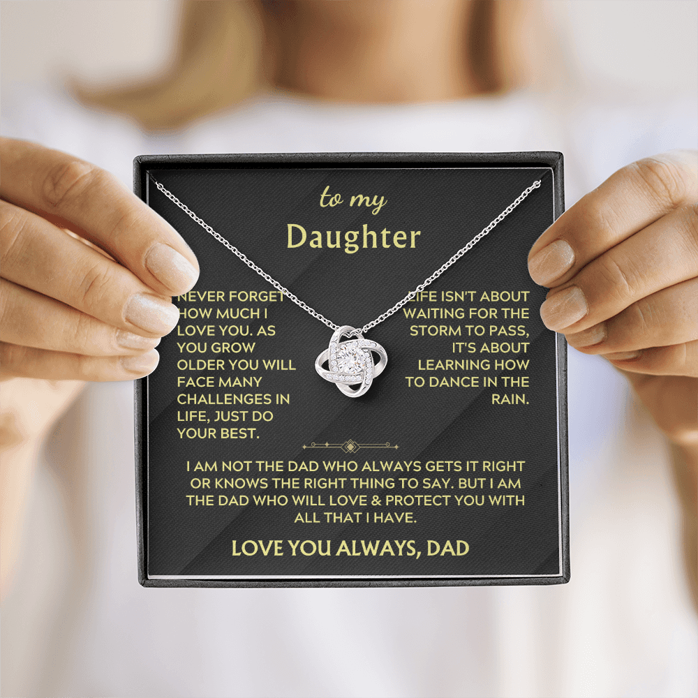 To My Daughter I will always Love and Protect you