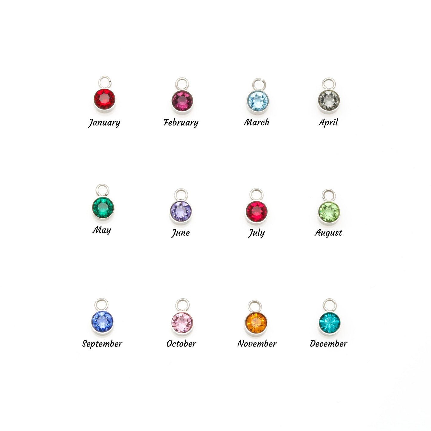 Personalized Graduation Necklace with Name & Birthstone – Gift for Daughter