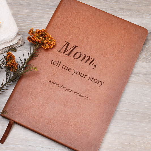 Mom, Tell Me Your Story Journal – A Meaningful Gift for Mom