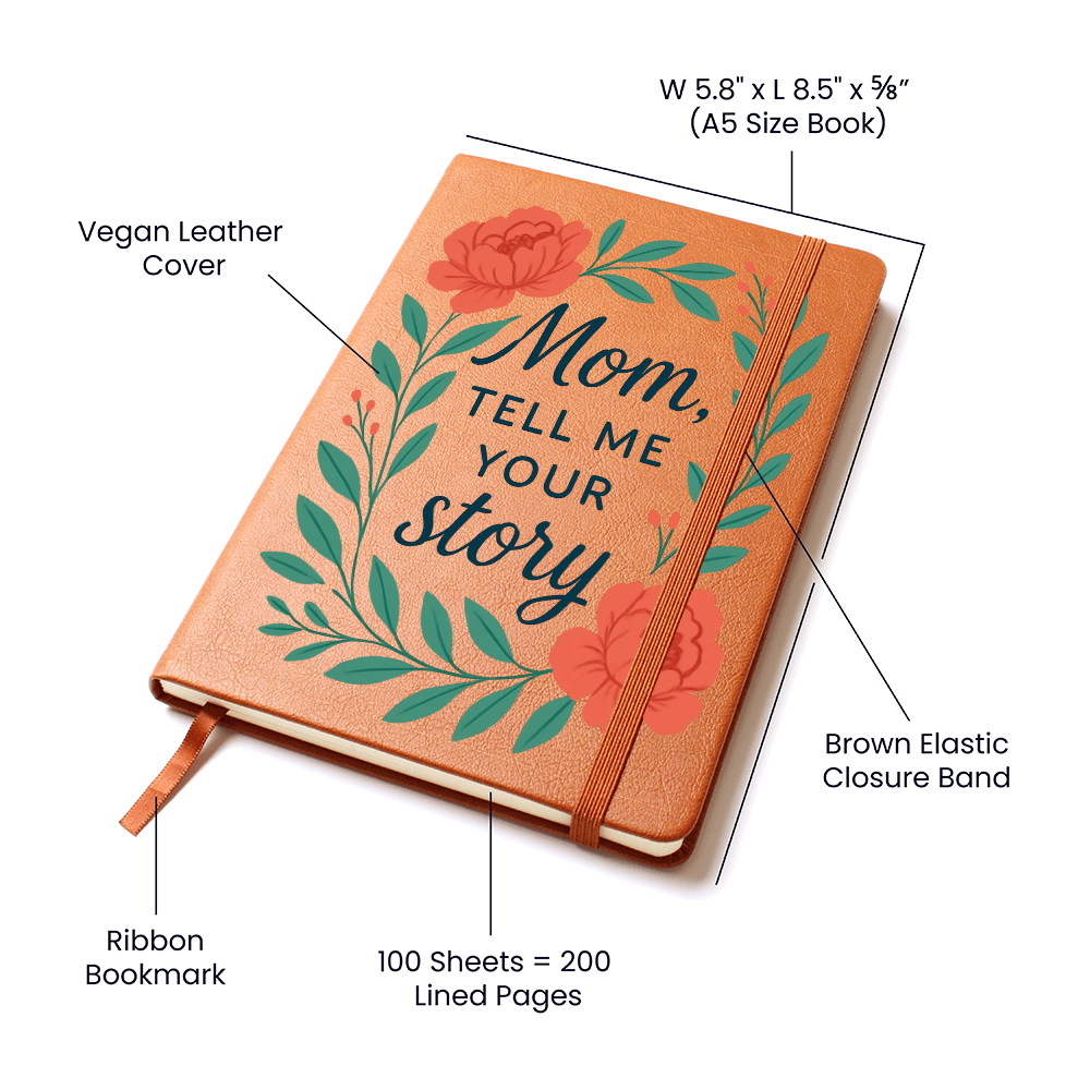 Mom, Tell Me Your Story Journal – A Meaningful Mother's Day Gift