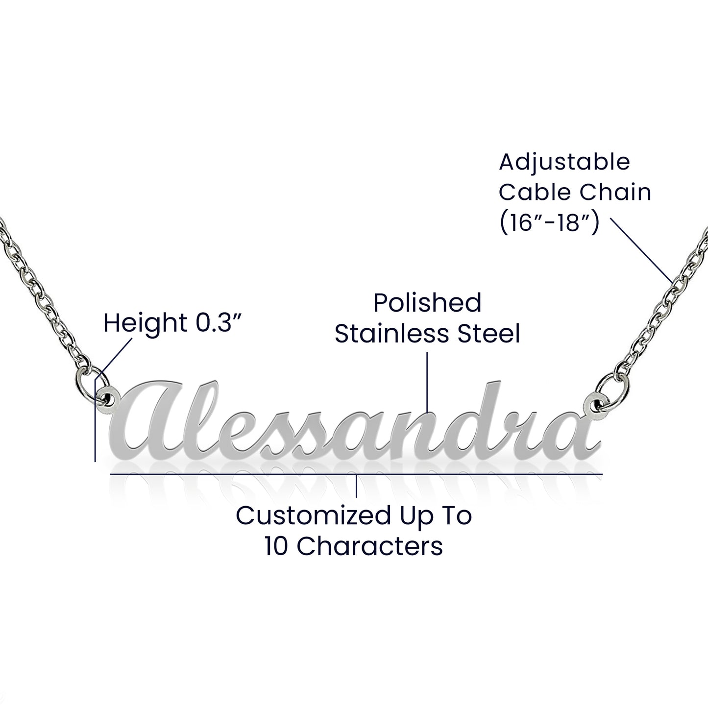 Bonus Daughter Necklace – Personalized Gift for Stepdaughter