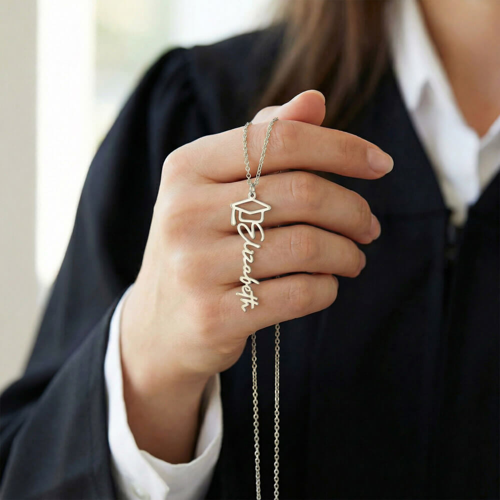 Custom Graduation Necklace Gift for Daughter