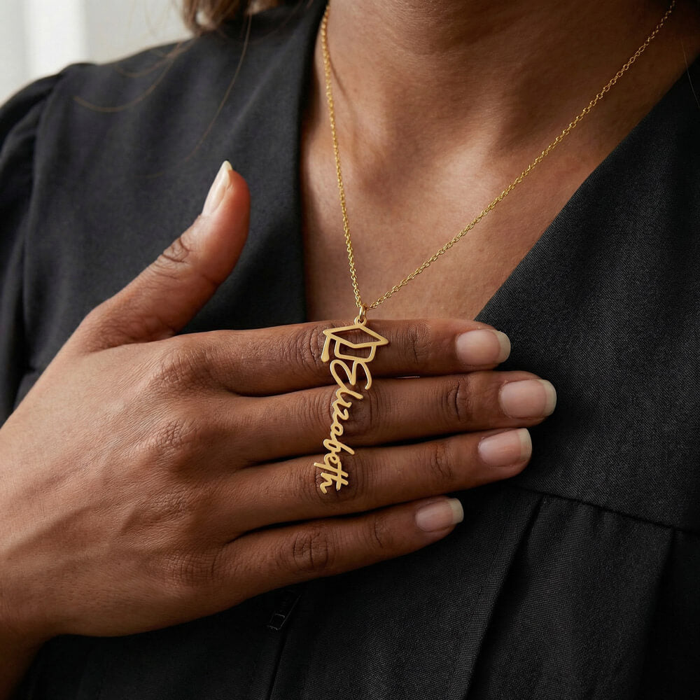 Custom Graduation Necklace Gift for Daughter